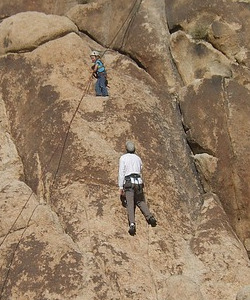 Climbing mountains