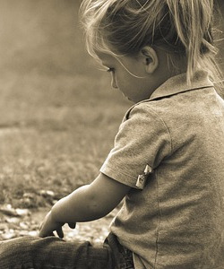 child in park